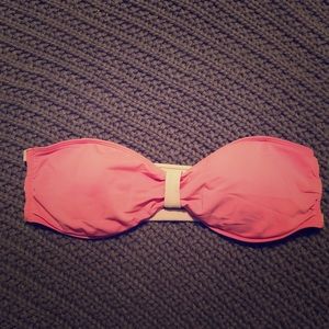 Strapless, bandeau bikini top